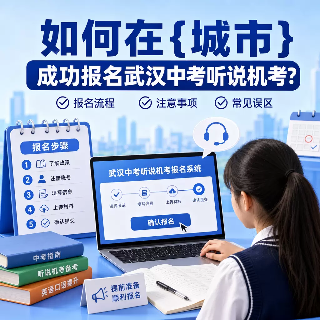 如何在襄州成功报名武汉中考听说机考?