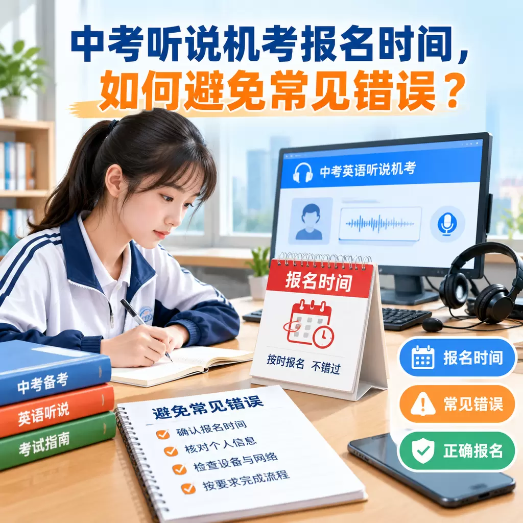 襄州中考听说机考报名时间,如何避免常见错误?