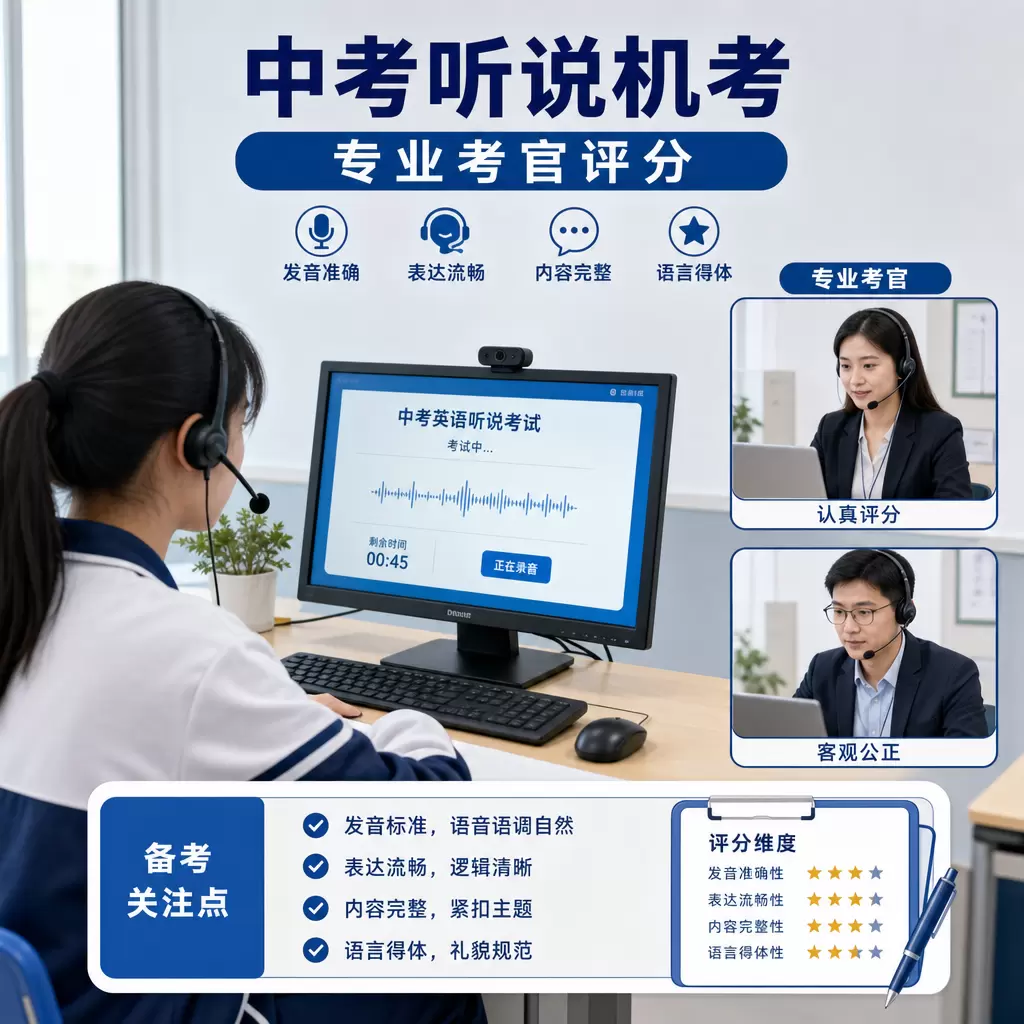 襄州考生必看:武汉中考听说机考报名流程详解