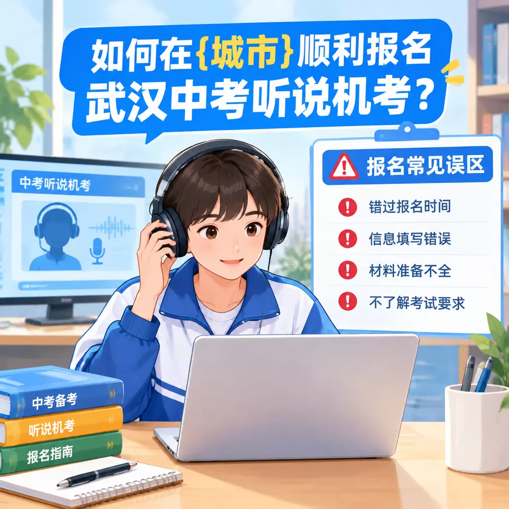 如何在襄州顺利报名武汉中考听说机考?