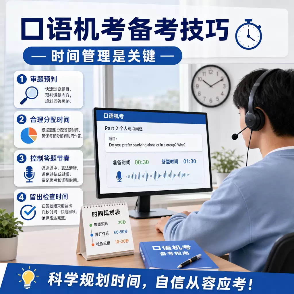 口语机考备考技巧:如何在襄州提升考试分数