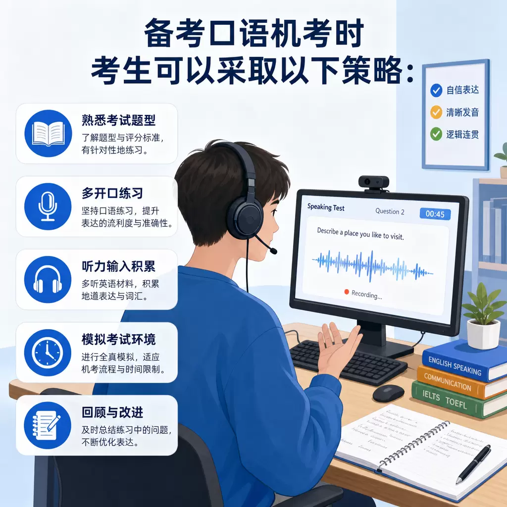 在襄州参加口语机考前你需要知道的事项