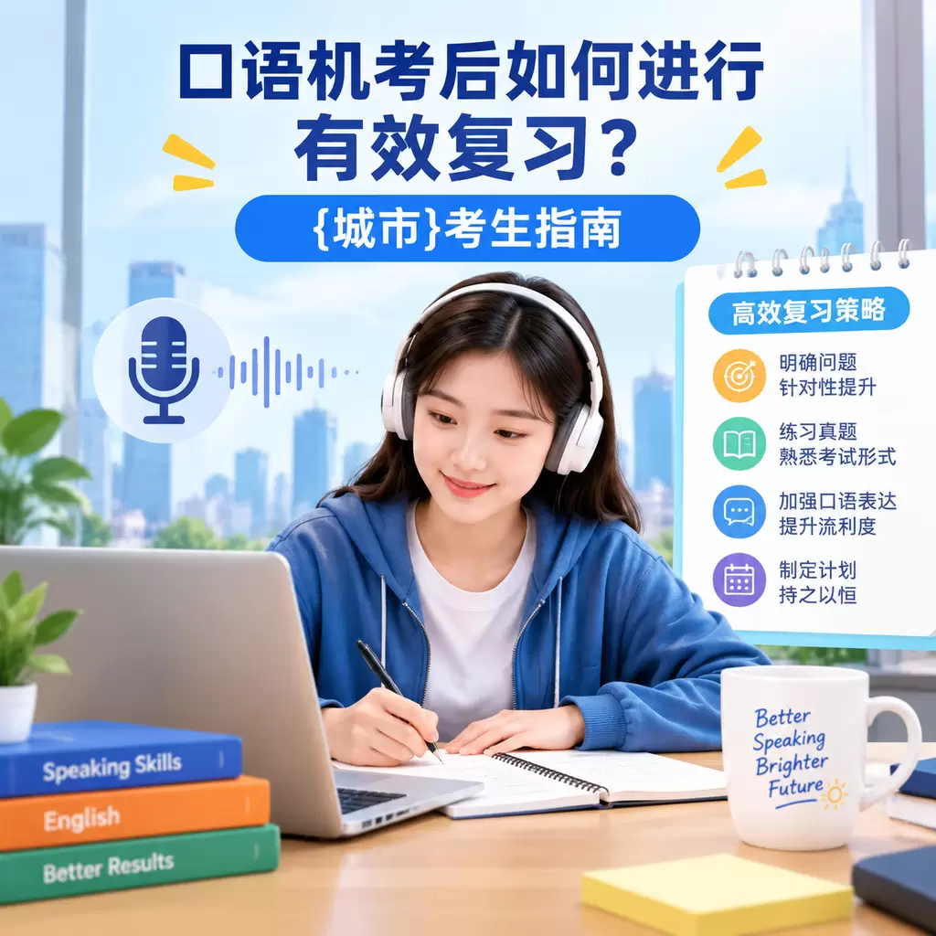 口语机考后如何进行有效复习?襄州考生指南