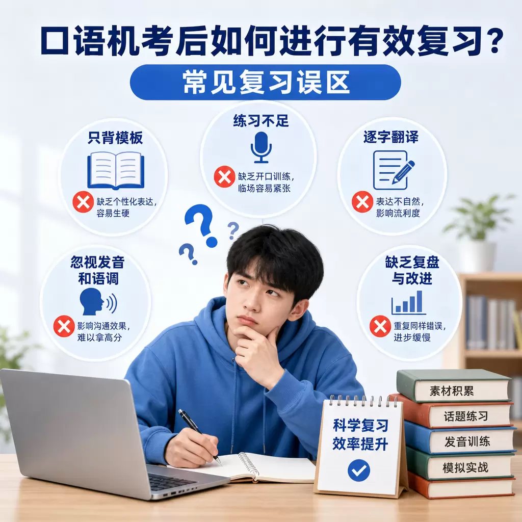口语机考后如何进行有效复习?襄州考生指南