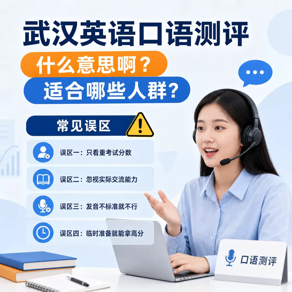 武汉英语口语测评什么意思啊?适合哪些人群?